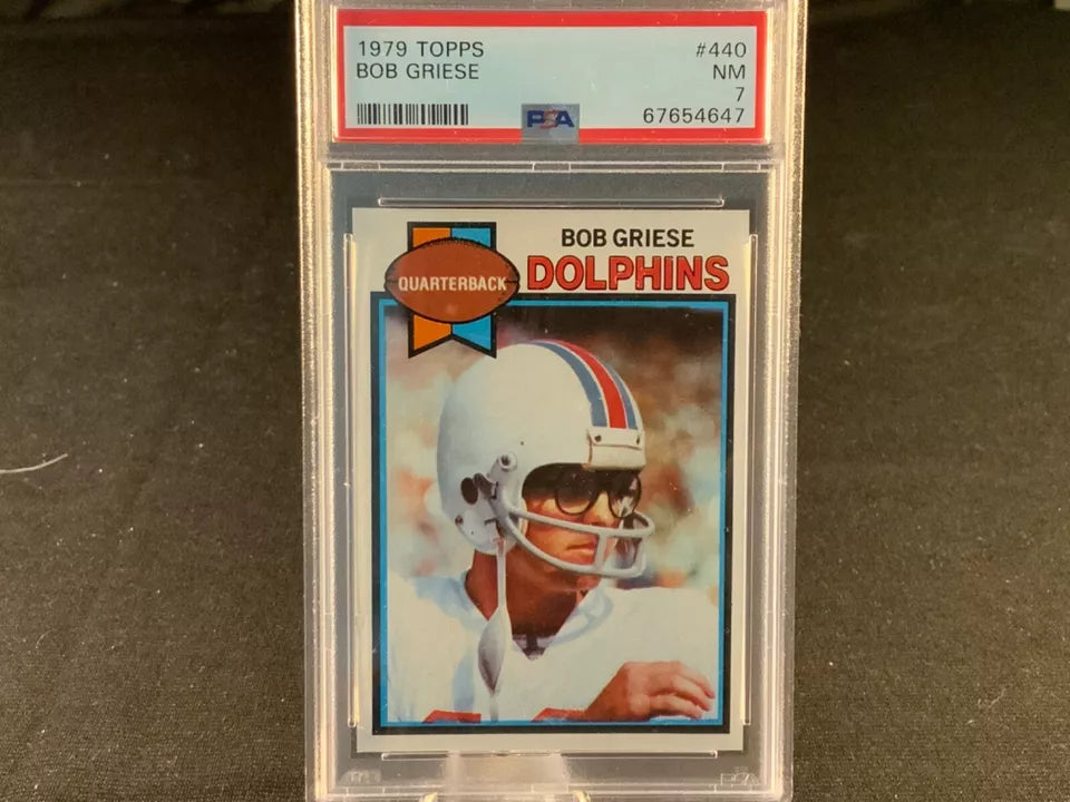 1979 Topps Bob Griese #440 PSA 7 HOF