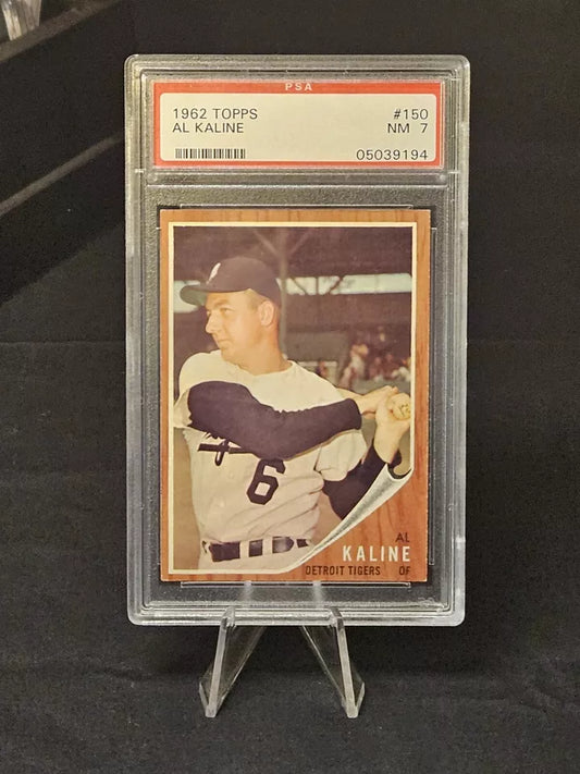 1962 Topps Al Kaline #150 PSA 7 HOF Vintage